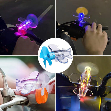 Wind Power Small Aircraft Motorcycle Car Handlebar Decoration